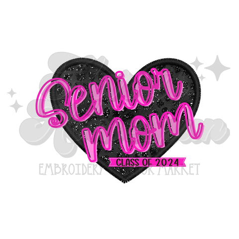 Senior Mom 2024 DTF Print