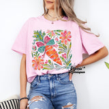 Easter Carrot Floral Completed Top