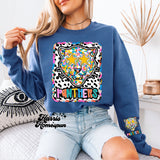 Colorful Dot Panthers Completed Top