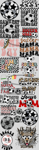 Pre-Made Soccer Part 2 Gang Sheet