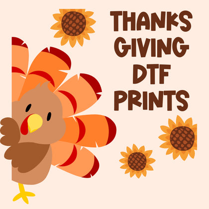 Thanksgiving DTF Prints