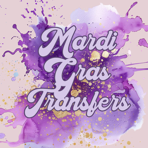 Mardi Gras DTF Prints