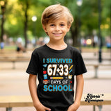 I Survived 67+33 Days of School Completed Top