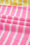 Multicolor Pastel Side Slits Sweater