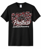 Red Camo Southside Spirit Shop Top