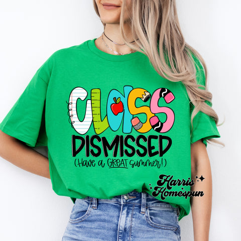 Class Dismissed Completed Top