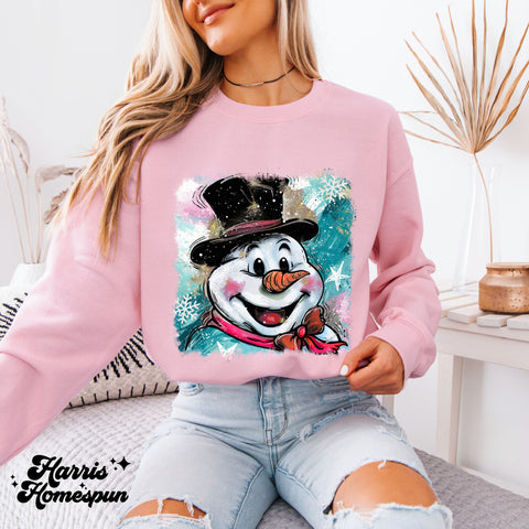 Paint Snowman Completed Top