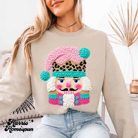 Faux Yarn Nutcracker Completed Top