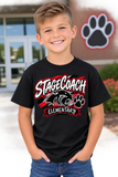 Logo and Paw Stagecoach Spirit Shop Top