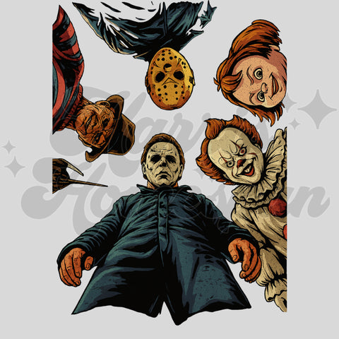 Scary Guys DTF Print