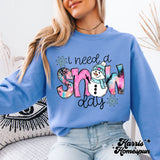 I Need a Snow Day Stagecoach Spirit Shop Top