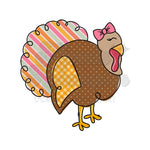 Girl Colors Turkey DTF Print