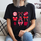 Arkansas Hogs Bows DTF Print