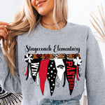 Stagecoach Elementary Pennate Flags Spirit Shop Top