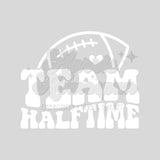 Team Halftime DTF Print with different color options