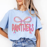 Pastel Panthers w/ Bow Completed Top