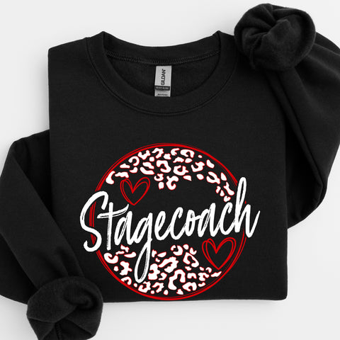 White Leopard Stagecoach Spirit Shop Top