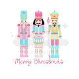 Neon Nutcrackers DTF Print