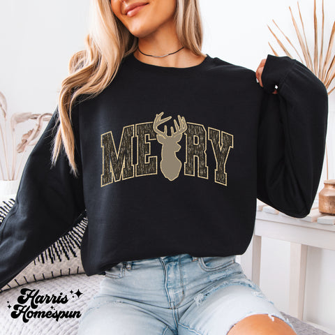 Merry Deer Camo Completed Top