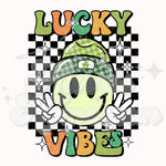 Lucky Vibes DTF Print