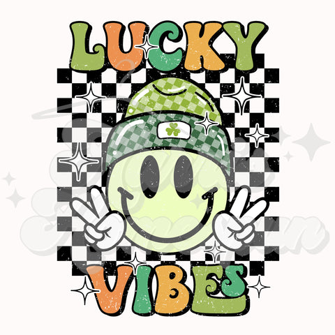 Lucky Vibes DTF Print