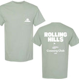 Rolling Hills Country Club Putting Green Tee (Comfort Color Pocket Tee)
