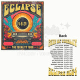 Colorful Solar Eclipse of 2024 Tour DTF Print