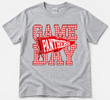 Red Checkered Game Day Southside Spirit Shop Top