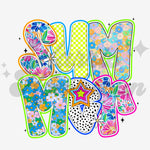 Summer Colorful Patterns DTF Print