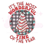 It's the Most Wonderful Time of the Year DTF Print