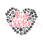 Big Sister Heart DTF Print