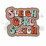 Sleigh Girl Sleigh DTF Print