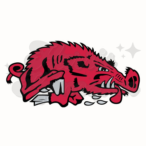 Slobbering Hog DTF Print