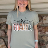 Girl Mama Colorful with Dots DTF Print