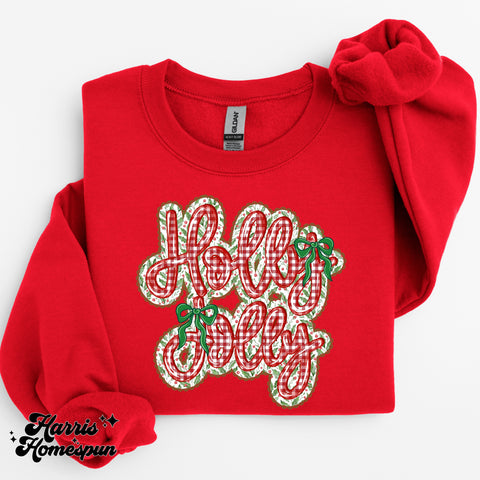 Holly Jolly Completed Top