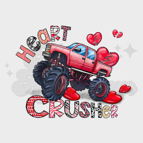 Heart Crusher DTF Print