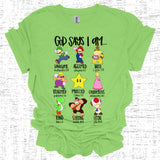 God Says... Mario DTF Print