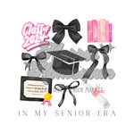 Senior Era Bows DTF Print