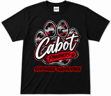 Cabot Panthers Red Camo Paw Print Southside Spirit Shop Top