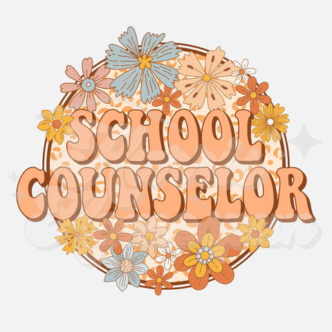 School Counselor DTF Print