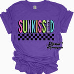 Colorful Sunkissed Checkered Completed Top