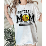 Baseball Mama Cup & Glove DTF Print