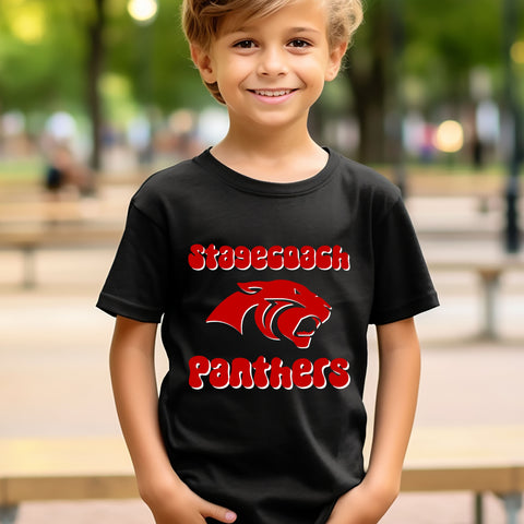 Stagecoach Panthers Mascot Spirit Shop Top