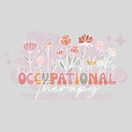 Occupational Therapy Flowers DTF Print