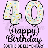 Happy Birthday Southside Completed Tee