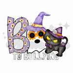 Girl Ghost Boo to Bullying DTF Print