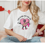 Only Heart Eyes for You DTF Print (black letters)