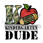 Kindergarten Dude DTF Transfer