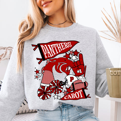 Cabot Panthers Cluster Completed Top