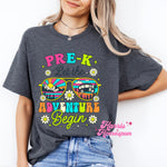 Pre-K Let the Adventure Begins Completed Top